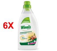 6 X Winni's Ammorbidente Concentrato Patchouli E Argan 31 Lavaggi 775 Ml