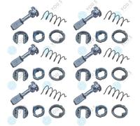 6 X You.S Kit di Riparazione Serratura Cilindro Anteriore Destro per VW Polo (9N