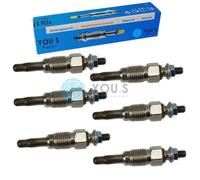 6 X You.S Originale Candelette per VW Lt 40-55 I Box / Pritsche 2.4 D / Td