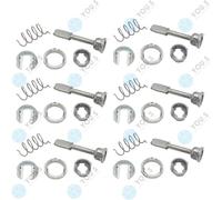 6 X You.S Originale Kit di Riparazione Serratura L Anteriore / R per Seat Toledo