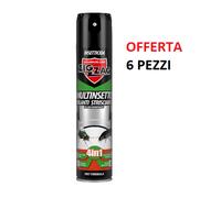 6 X ZIG ZAG INSETTICIDA SPRAY MULTINSETTO MOSCHE FORMICHE ZANZARE TARME SCARAFAG