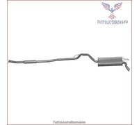 60.06.09 Silenziatore posteriore Imasaf per RENAULT TWINGO