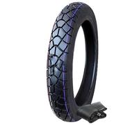 60/100-14 Pneumatico da Cross e Compatibile con Camera D'aria con 2.50-14 Battistrada da Strada per Anteriore o Posteriore da Cross Ispessito per Uso Quotidiano | 300 KPa 40L