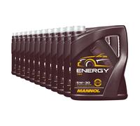 60 (12x5) Litro Mannol SAE 5W-30 Energia Olio VW 502.00/505.00
