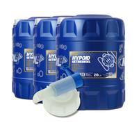 20 (1x20) Litro Mannol SAE 80W-90 Hypoid Olio per Ingranaggi/Cambio / Asse GL5