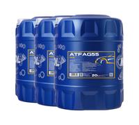 60 (3x20) Litro Mannol Ag 55 Automatico Olio per Ingranaggi / Atf / Zf 6 HP /VW