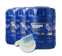 60 (3x20) Litro Mannol Dexron II Automatica - Atf Cambio Con Canale di Scarico