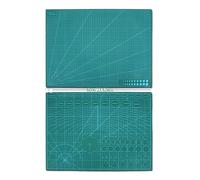 60 * 45 cm A2 PVC Tappetino da taglio Bordo auto-guarigione Cucito fai te Studente Carta for incisione Strumento artigianale in pelle Per Patchwork, Cucito e Artigianato(A2 Green-green)