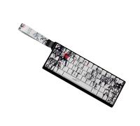 60% 68% ANSI ISOs Layout PBT Profilo Originale Keycaps Con Bambù Foreste Opere D'arte Per 61/64/68 Tastiere Meccaniche Laterale Stampato Keycaps
