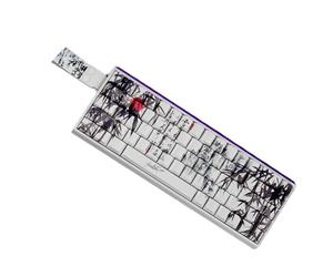 60% 68% ANSI ISOs Layout PBT Profilo Originale Keycaps Con Bambù Foreste Opere D'arte Per 61/64/68 Tastiere Meccaniche Bambù Foresta Keycaps
