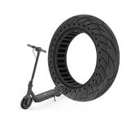 60/70-6.5 Solid Rubber Tyres, 10 x 2.5 Solid Tyres for Segway Ninebot Max G30/Max G30D/Max G30 D2/Scotex H20 Electric Scooter, 10 Inch Front or Rear H