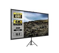 60 70 80 90 100 Schermo for proiettore treppiede da 110 pollici con supporto 16: 9 4K HD Home Cinema portatile for proiezione all'aperto for interni, Una festa per gli occhi incredibile(80 inch)
