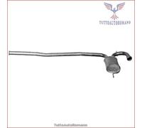 60.82.06 Silenziatore centrale Imasaf per RENAULT 19