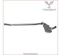 60.89.06 Silenziatore centrale Imasaf per RENAULT 21