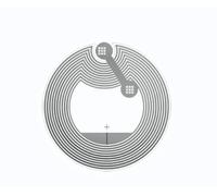 60 adesivi NFC Ntag215 - Adesivi NFC riscrivibili con memoria da 504 byte, ideali per Apple iPhone, Android e tutti i dispositivi compatibili con NFC