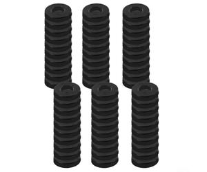 60 anelli in plastica per cerniere delle porte, per facilitare la chiusura della porta stabile e ridurre al minimo la frequenza di contatto della soglia (15 mm x 10 mm x 0,5 mm)