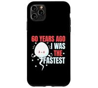 60 anni fa ero il compleanno più veloce felice 60 ° compleanno Custodia per iPhone 11 Pro Max