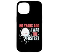 60 anni fa ero il compleanno più veloce felice 60 ° compleanno Custodia per iPhone 15