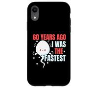 60 anni fa ero il compleanno più veloce felice 60 ° compleanno Custodia per iPhone XR