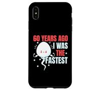 60 anni fa ero il compleanno più veloce felice 60 ° compleanno Custodia per iPhone XS Max
