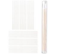 60 bastoncini di carta per la cura dei buchi dell'orecchio per il controllo quotidiano degli odori e la manutenzione dei fori da bagno per la cura delicata delle orecchie bastoncini di carta per la