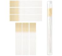 60 bastoncini di carta per la cura dei piercing, cavi per la pulizia del foro dell'orecchio, per il controllo quotidiano e la manutenzione del bagno, strumenti di manutenzione per l'igiene delle