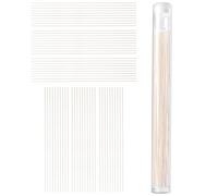 60 bastoncini di carta per la cura dei piercing, cavi per la pulizia del foro dell'orecchio, per il controllo quotidiano e la manutenzione del bagno, strumenti di manutenzione per l'igiene delle