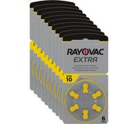 60 pile per apparecchi acustici Rayovac extra 10 PR70 1.45V protesi