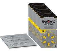 RAYOVAC AID 10 - Batteria per apparecchi acustici, zinco-aria, 5,8x3,5 mm, Aid 10