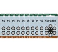 120 batterie per apparecchi acustici VARTA ecopack marrone 312 (20 blister...