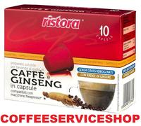 60 CAPSULE RISTORA CAFFÈ E GINSENG COMPATIBILI NESPRESSO
