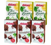 60 capsule Ristora compatibili Nespresso - CIOCCOLATINO + TE LIMONE