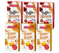 60 capsule Ristora compatibili Nespresso - CREME BRULEE + GINSENG
