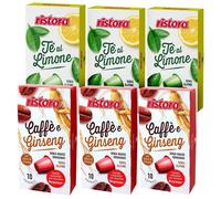60 capsule Ristora compatibili Nespresso - THE LIMONE + GINSENG