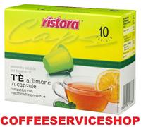 60 CAPSULE TÈ AL LIMONE RISTORA COMPATIBILI NESPRESSO