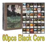 60 Carte Proxy Magic The Gathering con nucleo nero, terre duali, terre di recupero, terre scioccanti Carta tessile