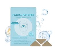 60 cerotti per pieghe di rabbia per la notte, cerotti contro le rughe della rabbia, patch facciale, con acido ialuronico, cerotto antirughe, cerotto antirughe