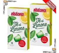 60 Cialde Capsule The Te Tè Limone Ristora compatibili Respresso Nespresso
