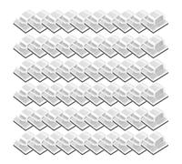 60 clip per cavi esterni con nastri adesivi supporto per filo per luce a LED decorazione domestica clip per luci esterne ganci di comando