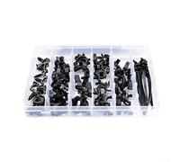 60 clip per instradamento cavi automobilistici con 6 misure per la gestione dei cablaggi e la riduzione delle vibrazioni, adatte per più marche di veicoli, tra cui Honda e forMAZDA