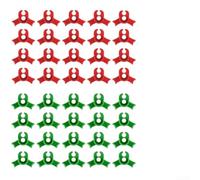 60 clip per l'addestramento delle piante con design a 90 gradi, supporti riutilizzabili in plastica PP per piante di pomodoro, fiori, viti e verdure in serra o