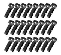 60 clip per montaggio sulla testa del casco protettivo, clip per luce,