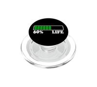 60° compleanno 60% Life anni 60 di vita Barra di carico PopSockets PopGrip per MagSafe