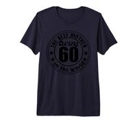 60 ° Compleanno Mamma Migliore Mamma al Mondo Maglietta Premium