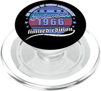 60 ° compleanno settembre 1966 annata 60 anni Legendary PopSockets PopGrip per MagSafe