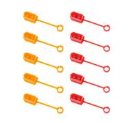 60 connettori coprono 60 manicotti di sicurezza per connettori per isolamento e accessori da corto circuito