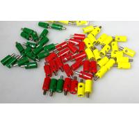 60 Connettori Rosso/Verde/Giallo Per Märklin H0 Accessori Segnali #G3