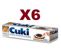 60 CUKI TASCA PER PASTICCIERE MONOUSO CON 3 BECCUCCI PRATICA E VERSATILE
