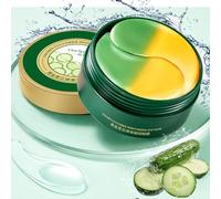 60 cuscinetti per gli occhi, maschera per gli occhi, cuscinetti per gli occhi Against Dark Circles & E-ye Bag, Golden Cucumber E-ye P-ads, idratante Under-eye Gel Mask for Puffy-eye, Reduce Wrinkles