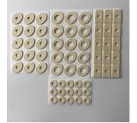 60 cuscinetti per piedi senza lattice, protezioni per , di pelle spessa e vesciche, per tacchi alti, , escursionismo, viaggi, strumenti e aggiunte di supporto per piedi non profumati